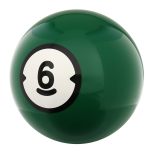 BILLIARD HOUSEBALL 06 LBS DRILLED
