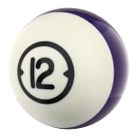 BILLIARD HOUSEBALL 12 LBS DRILLED