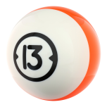 BILLIARD HOUSEBALL 13 LBS DRILLED