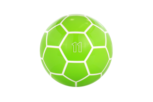 BOWLTECH SOCCER UV URET H.BALL 11 LBS