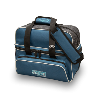 2-BALL TOTE DLX STEEL BLUE/BLACK