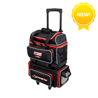 STORM 4-BALL STRMLINE HEX BLACK/RED