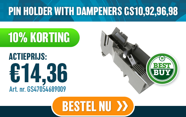 PIN HOLDER WITH DAMPENERS GS10,92,96,98