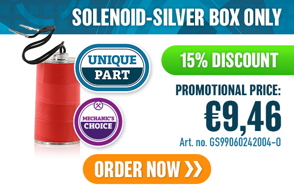 SOLENOID-SILVER BOX ONLY