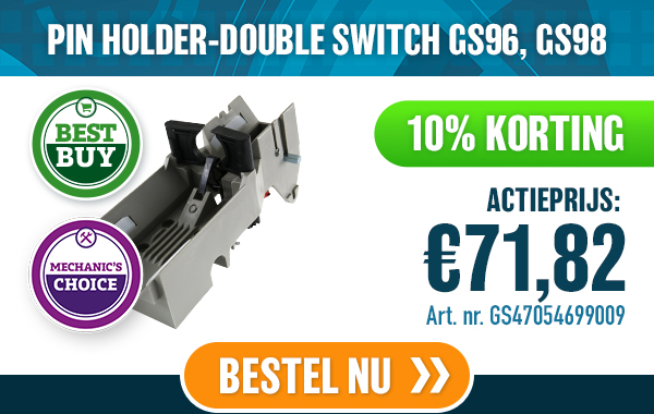PIN HOLDER-DOUBLE SWITCH GS96, GS98