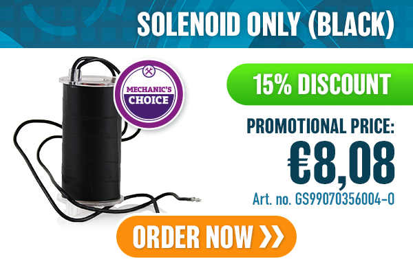 SOLENOID ONLY (BLACK)