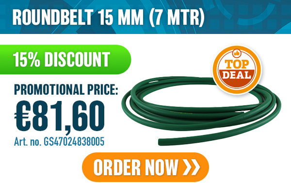 ROUNDBELT 15MM X 7MTR ROUNDBELT 15MM X 7MTR