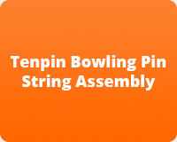 Tenpin Bowling Pin String Assembly